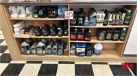 6 Shelves of Assorted Oil, Grease,