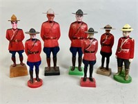 VINTAGE RCMP STATUES