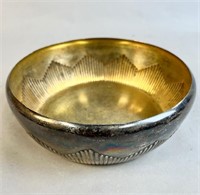 ANTIQUE COIN SILVER FRUIT BOWL