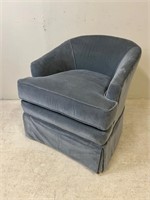 UPHOLSTERED LOW ARMCHAIR
