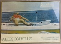 MIRA GODARD GALLERY, ALEX COLVILLE EXHIBIT POSTER