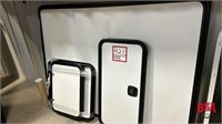 4 Assorted sized RV Storage Doors