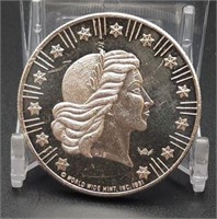 1981 World Wide Mint American Eagle 1oz 999 FINE