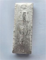 Homestake Mining Co.100.50 Oz  999 Fine Silver Bar