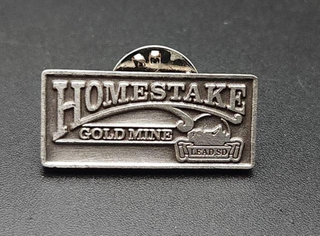 Homestake Gold Mine Pewter Pin