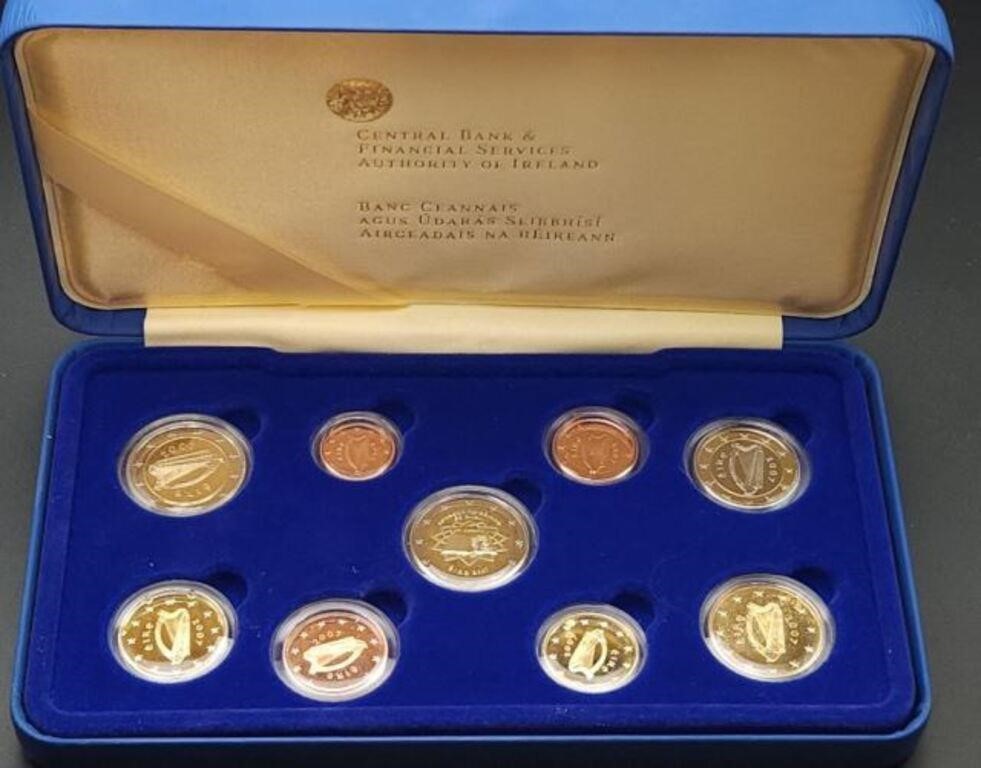 2007 Proof Euro Coin Set