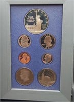 United States 1986-S Prestige Proof Coin Set