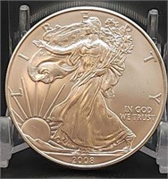 2008 American Silver Eagle UNC