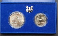 1986 Liberty Coin Set UNC