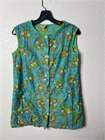 Vintage Housedress Floral Colorful