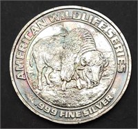 American Wildlife Series .999 Fine Silver