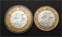 2 - Limited Native American Series .999 Silver