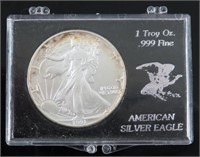 1991 AMERICAN SILVER EAGLE 1 OZ 999 FINE SILVER
