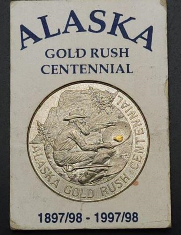 Alaska Gold Rush Centennial Medallion