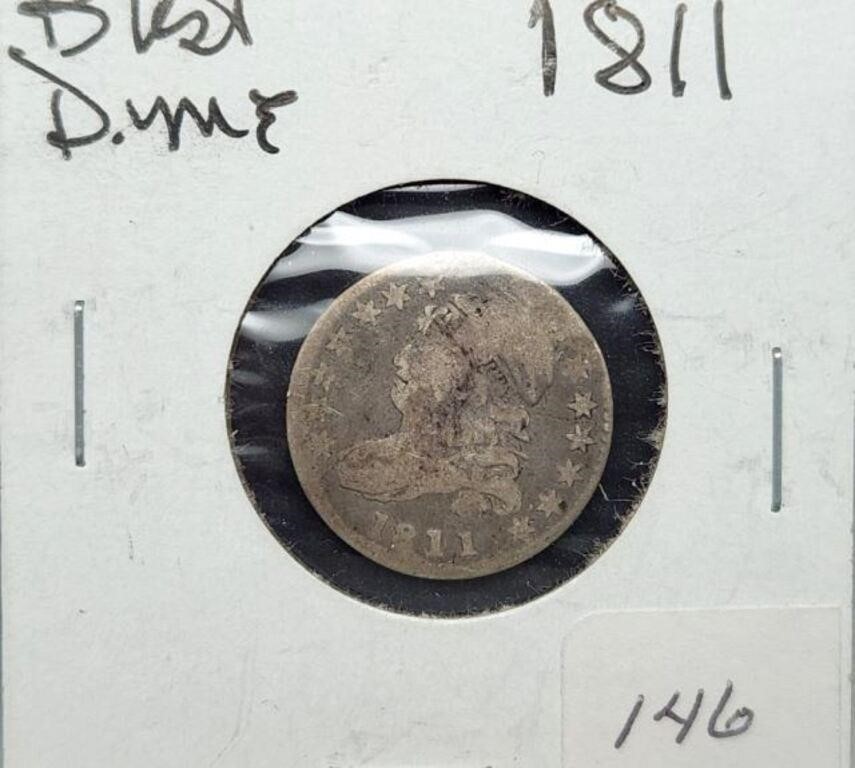 1811 Capped Bust Dime