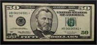 1996 $50 Federal Reserve Star Note