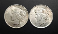 2 -  1922 Peace Dollars