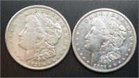 2 - 1921-S Morgan Dollars