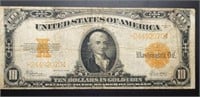 1922 $10 Gold Certificate