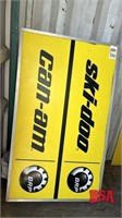 Skidoo/Canam Sign - Light up, Approx. 3'x5'