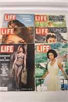 6- Life Magazines Featuring Sopia Loren