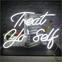 NEW $55 Treat Yourself Neon Sign