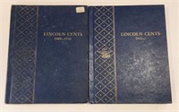 4 - Lincoln Cents Coin Collection Books
