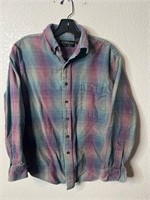 Vintage Loafers Plaid Flannel Shirt