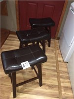 Three Bar Stools