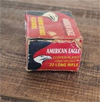 1 - 40 Round Box American Eagle 22 LR Ammo