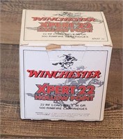500 Rounds Winchester 22 LR Xpert 22 HP Ammo