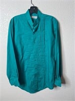 Vintage Devin Michaels Pleated Tux Shirt