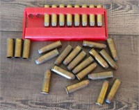 23 Rounds Assorted 44-40 Ammo & 3 Brass Cases