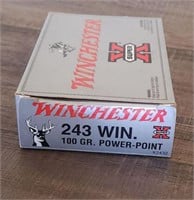 20 Rnd Box Winchester 243 Win, 100gr. PP