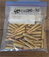 40 Rounds Assorted 25--35 RN Ammo