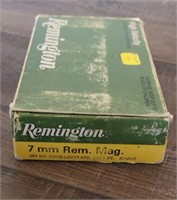20 Rnd Box Remington 7mm Rem Mag, 150gr. Ammo