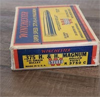 20 Round Box Winchester 375 H.&H. Mag. 235gr HP