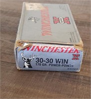 20 Rnd Box Winchester 30-30 Win, 170gr. PP