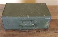 Military Sealed Tuna Can Ammo Box Caliber Unknown
