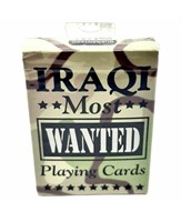 Iraqi Most Wanted Playing Cards New