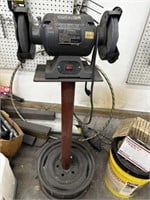 Bench Grinder with Stand, 1/3 HP