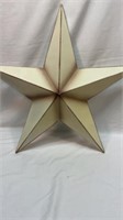 22 inch white metal star