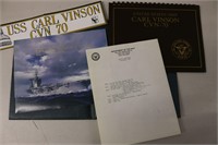 USS Carl Vinson CVN 70 Folder