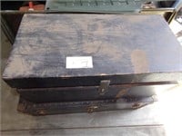 Military trunk-fullof military items