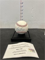 Fred Lynn autographed baseball