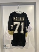 Evgeni Malkin autographed jersey