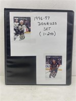 1996-97 Donruss NHL Trading Cards Set, 1-240.