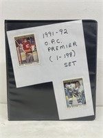 1991-92 O-Pee-Chee NHL Trading Cards Set, 1-198.