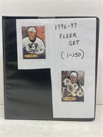 1996-97 Fleer NHL Trading Cards Set, 1-150.