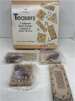 Vintage Teasers Brain Busters Games. Missing Mind